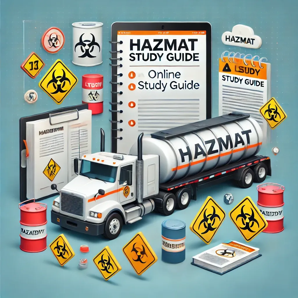 Graphic of person driving car representing Hazmat Awareness Training - General Awareness