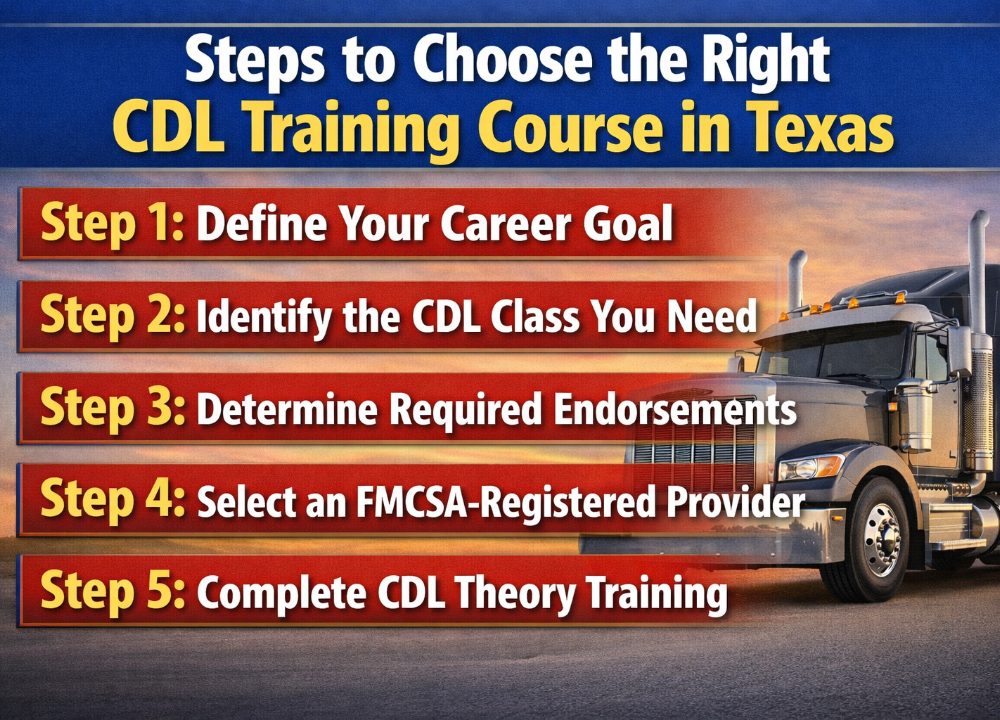 Cdl Program Examples How to Choose the Right CDL Training Course in Texas