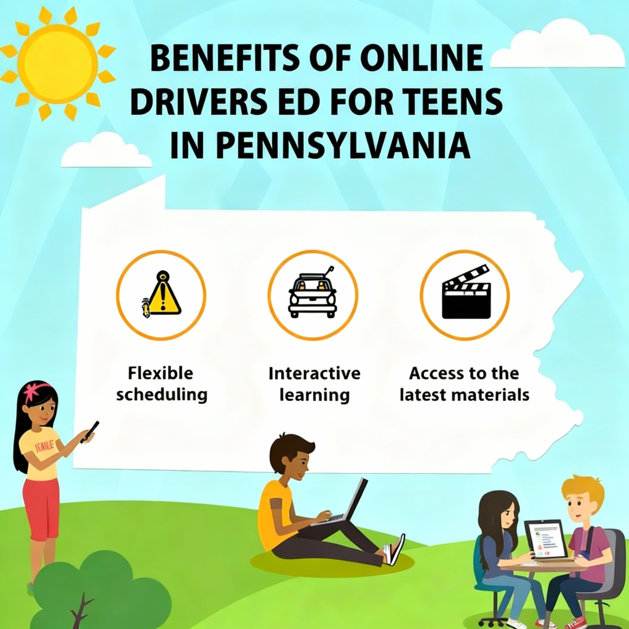 Get Drivers Ed Online Drivers Ed in Pennsylvania: Benefits Every Teen Should Know