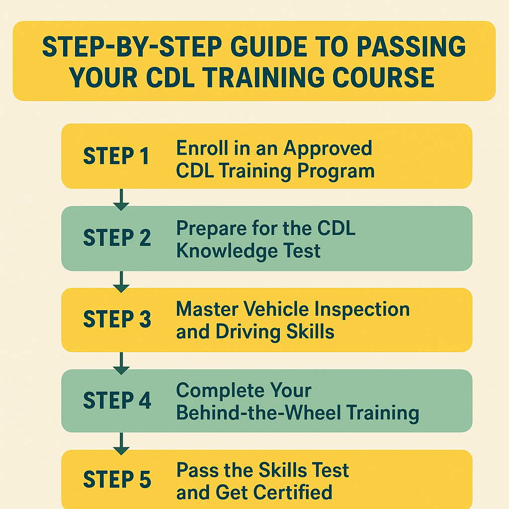 Cdl Program Examples Step-by-Step Guide to Passing Your CDL Training Course | Get Drivers Ed