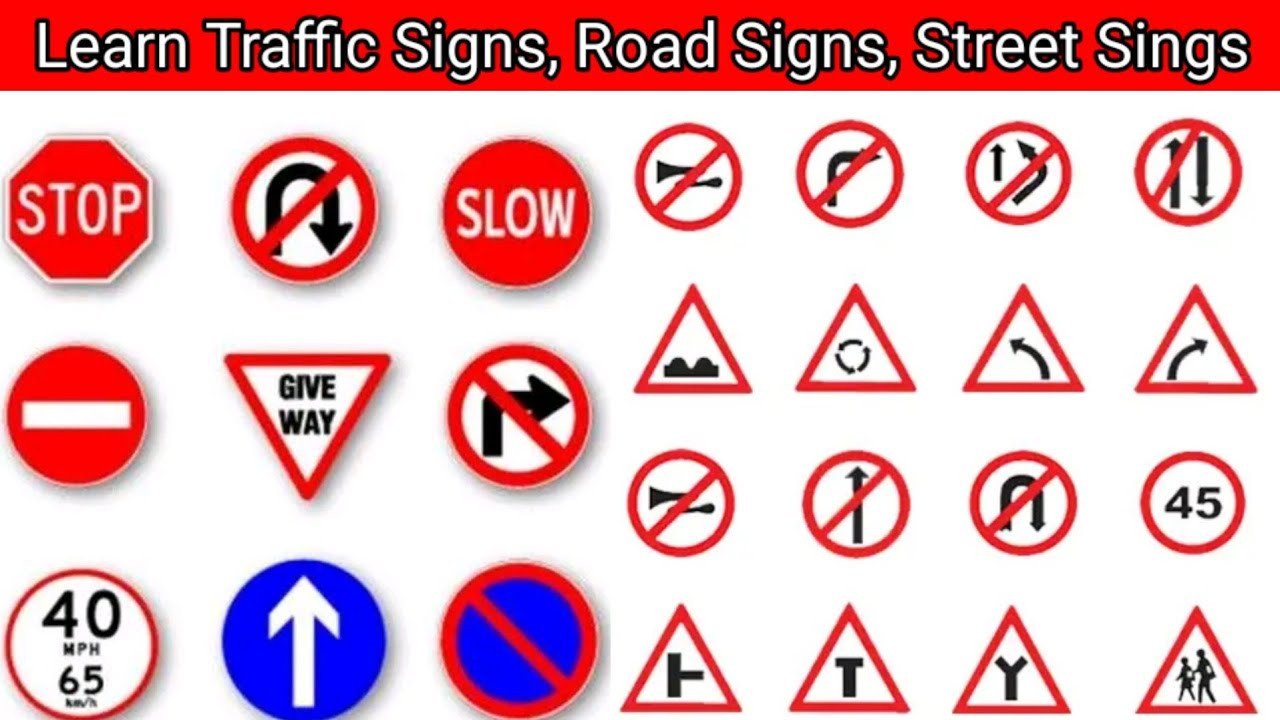 Road Signs and Signals Explained by Get Drivers Ed