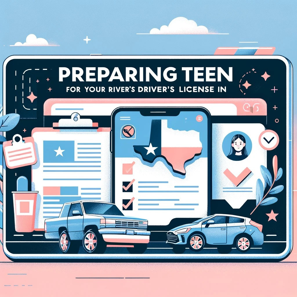 Comprehensive guide and checklist for parents on preparing teens for their Texas driver's license.
