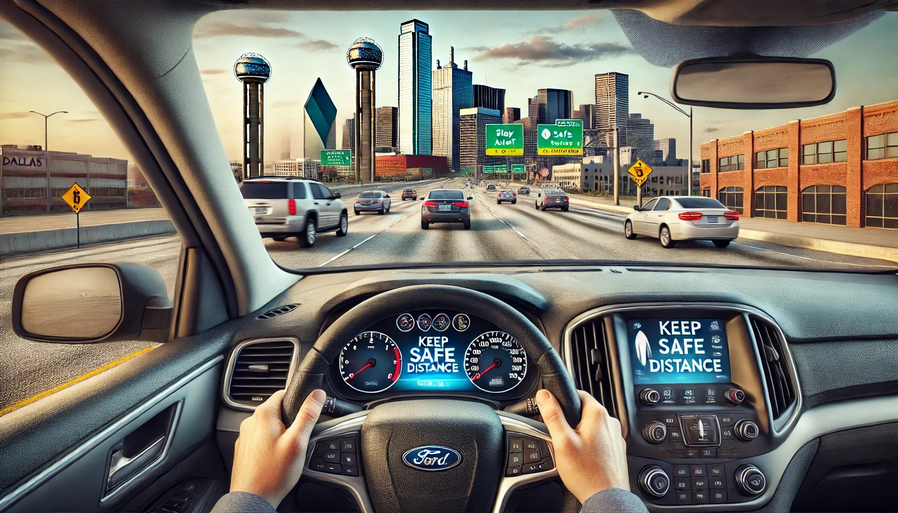 Defensive driving guide for safer driving practices in Dallas with Get Drivers Ed