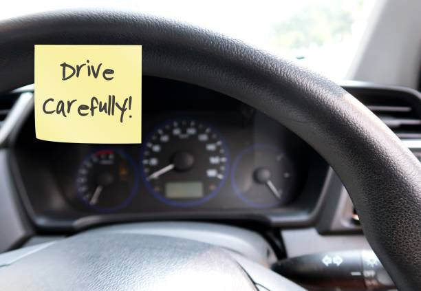 A confident driver behind the wheel, following a daily driving routine to improve safety and driving skills.