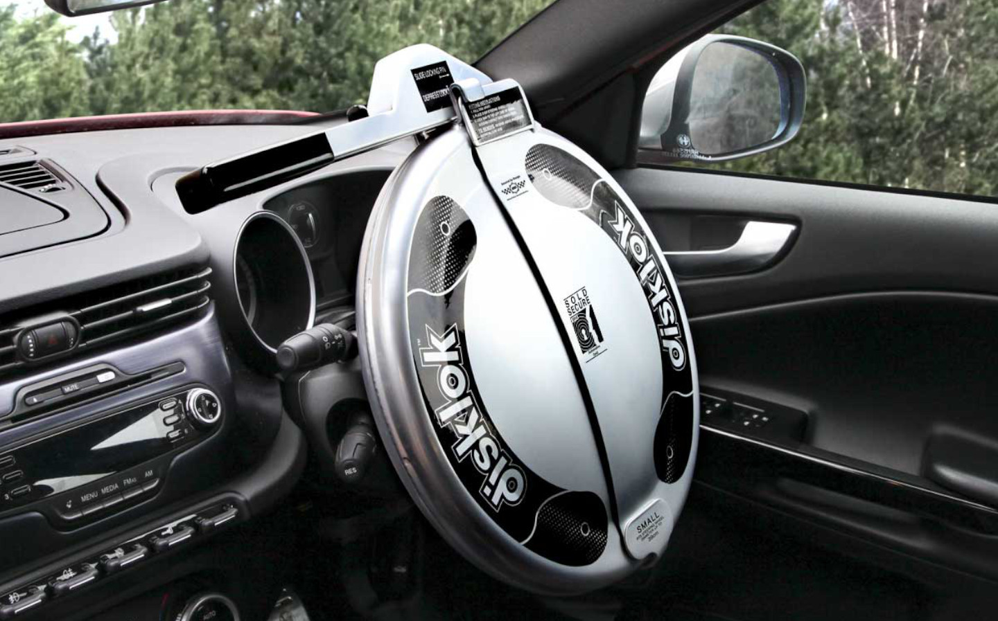 Installing a Steering Wheel Lock for Theft Prevention