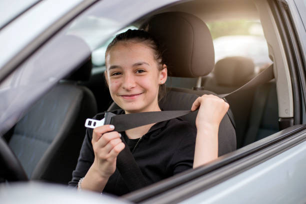 A teen driver learning safe driving practices from Get Drivers Ed.