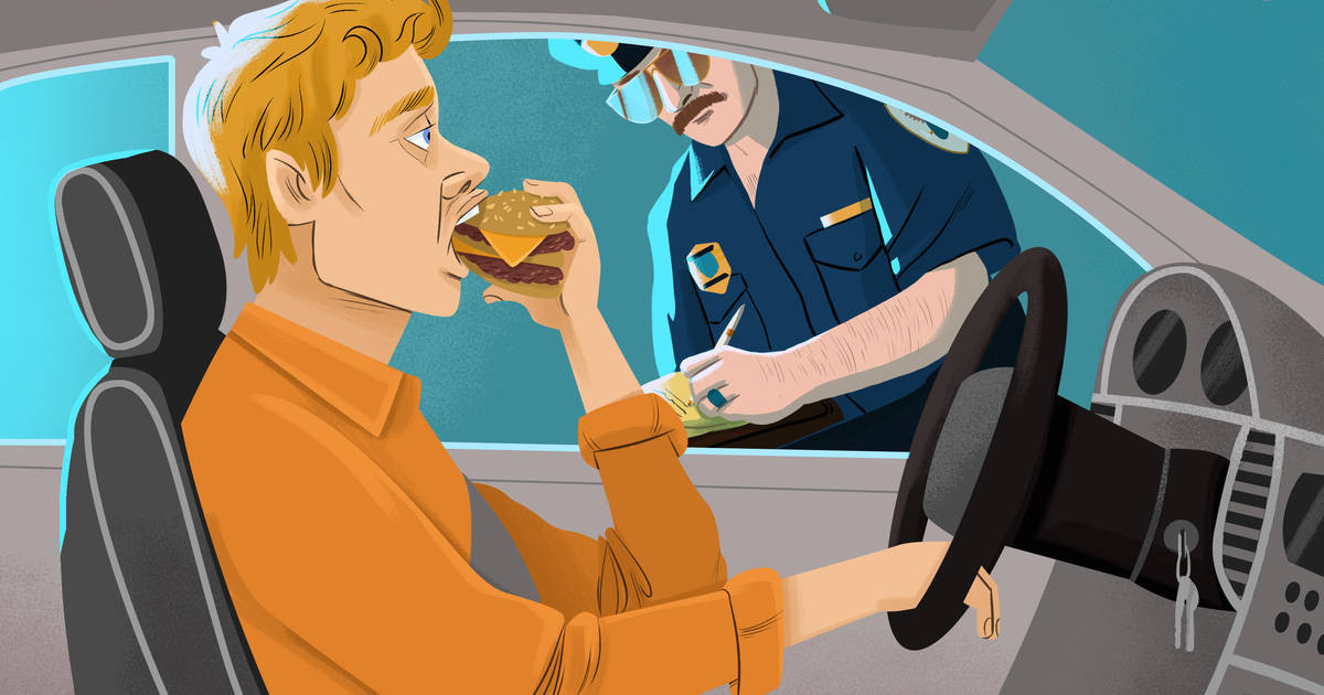 Eating and Driving: Is It Dangerous? Learn from Get Drivers Ed