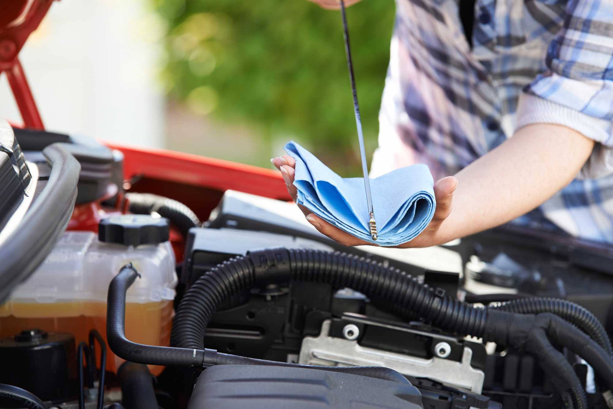 Routine Car Maintenance Check