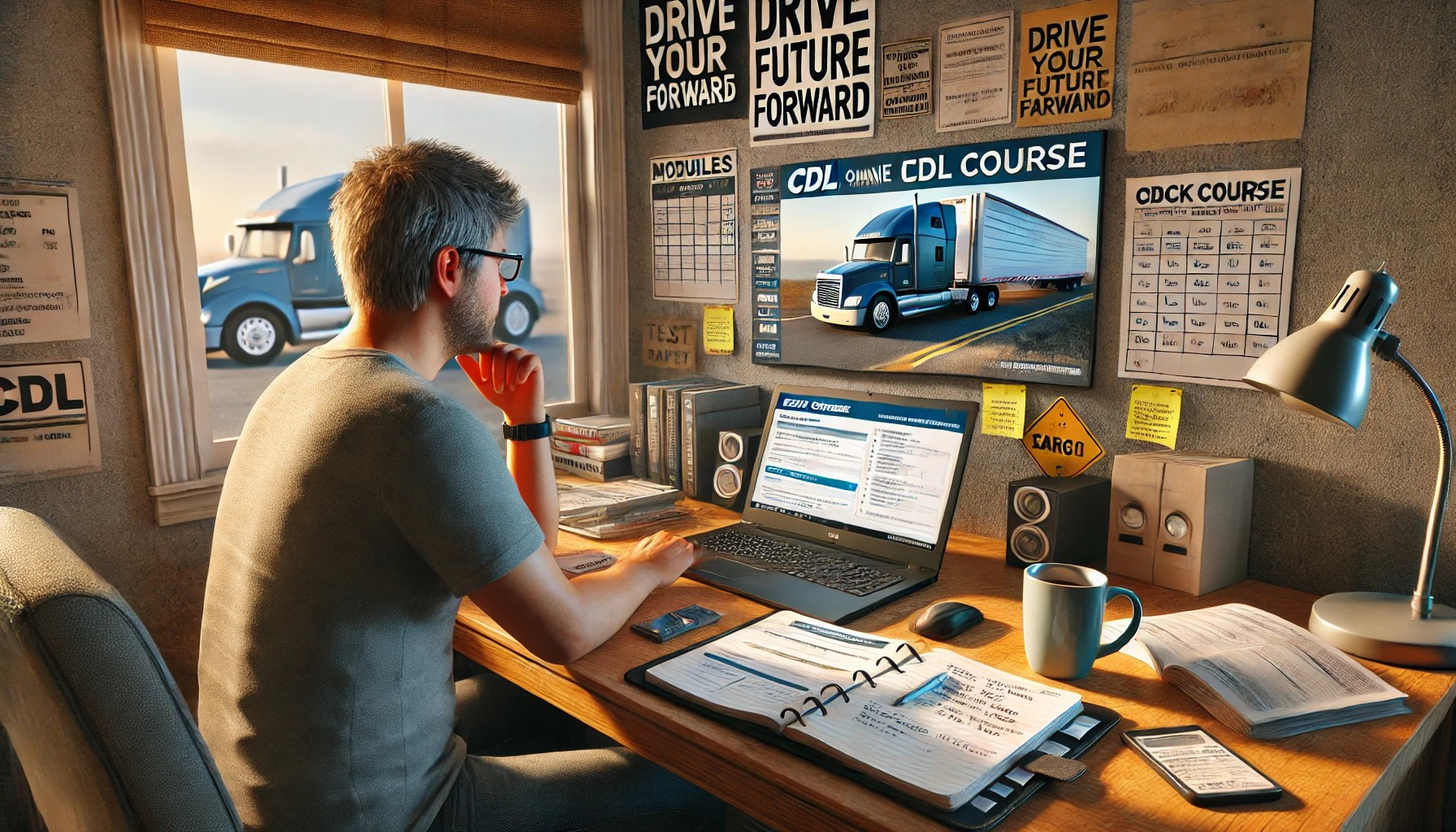 How Online CDL Courses Prepare You For Trucking Success