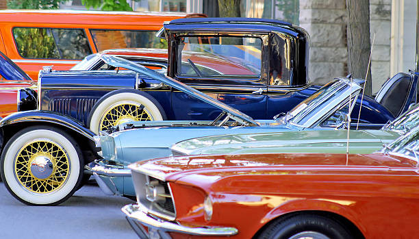 A beautifully restored classic car, symbolizing the passion and history discussed in Get Drivers Ed's 'drivers ed' blog.