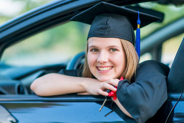 Graduation Celebration with Safe Driving Focus