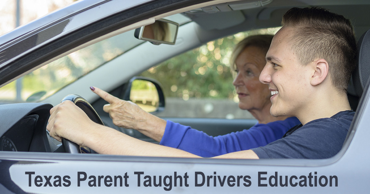 Teen Learning to Drive with Get Drivers Ed's Approved Parent Taught Drivers Ed Course in Texas