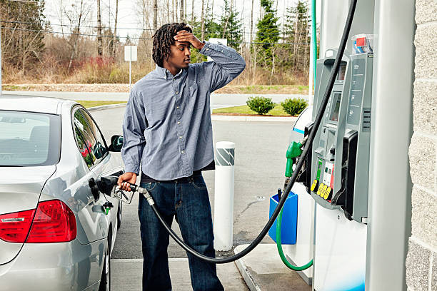 A car fuel gauge indicating a full tank, symbolizing fuel savings through efficient driving techniques.