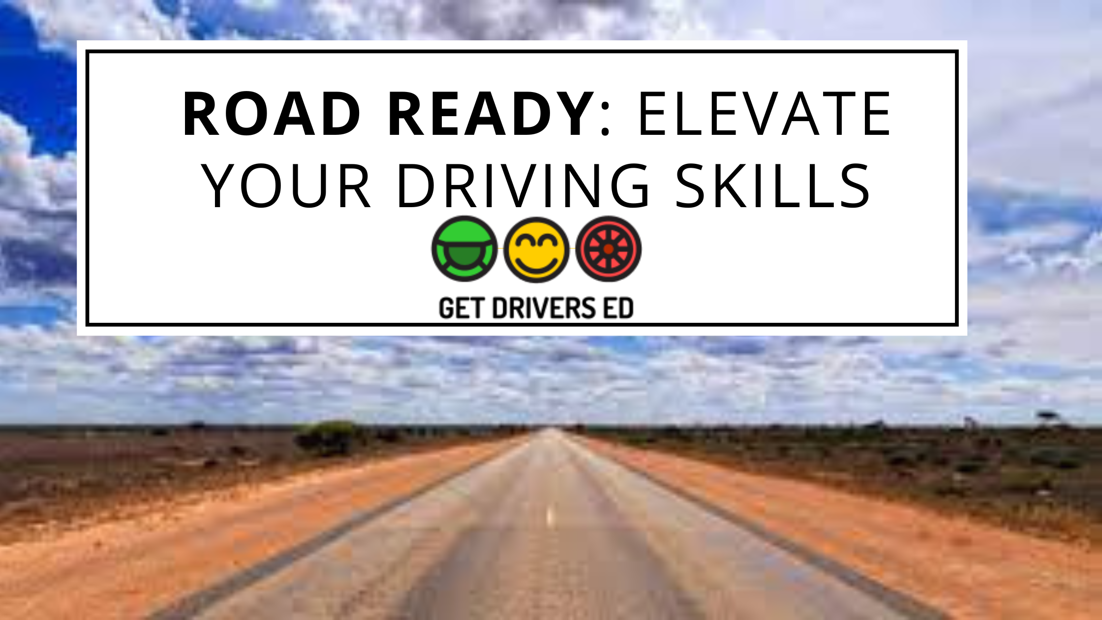 A confident adult learner practicing driving maneuvers with Get Drivers Ed, ready to master the road ahead."