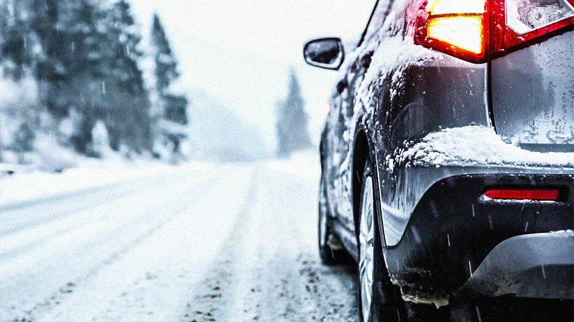 Vehicle Covered in Snow Prepared for Winter Driving with Get Drivers Ed Guidance