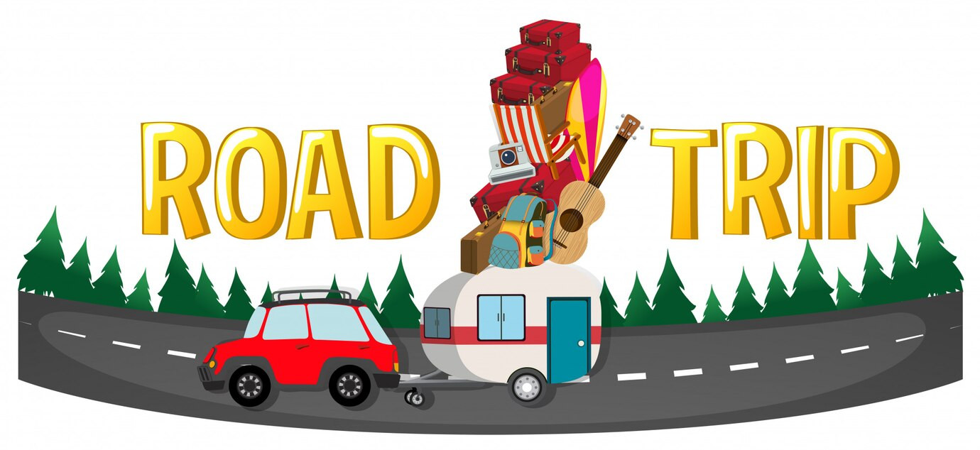 Road trip safety tips with Get Drivers Ed - Image of a car on a highway