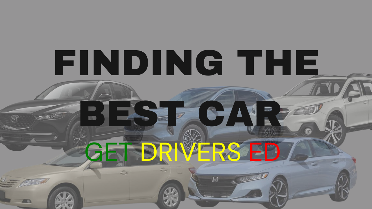 Reliable and Safe Car Choices for Adult Drivers - Recommended by Get Drivers Ed"  This blog post is designed to guide adult drivers in selecting their ideal vehicle, incorporating your brand, Get Drivers Ed, and encouraging course enrollment.