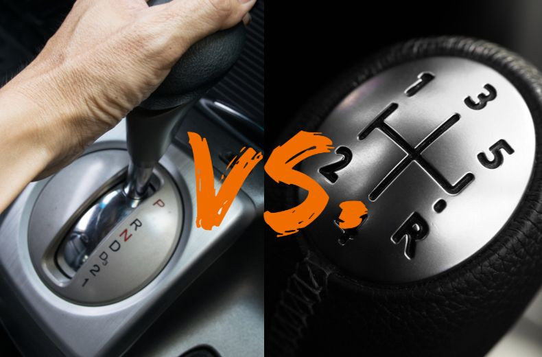 A comparison of manual vs. automatic transmission vehicles with guidance from GET DRIVERS ED.