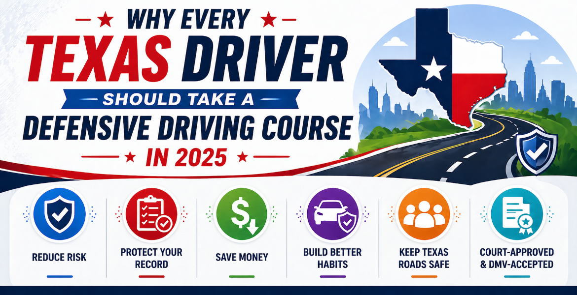 Why Every Texas Driver Should Take Defensive Driving in 2025